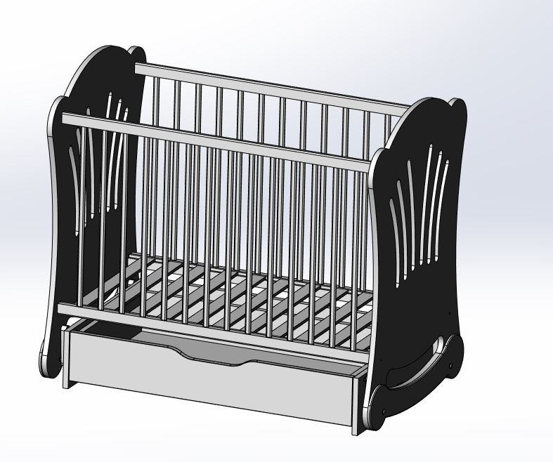 儿童摆床